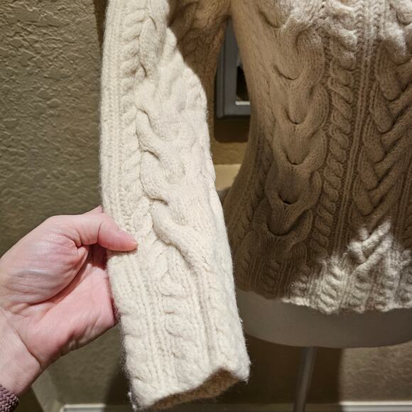 Perry Ellis 100% Wool Sweater Size XS Classic Winter Ski Cabincore Cozycore Knit - Picture 6 of 7